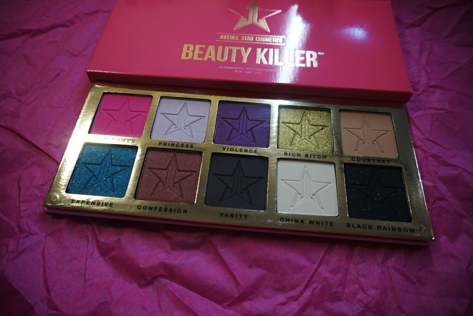 Jeffree Star Beauty Killer: Eyeshadow Palette Review & Swatches (cruelty free & vegan ...1616 x 1080